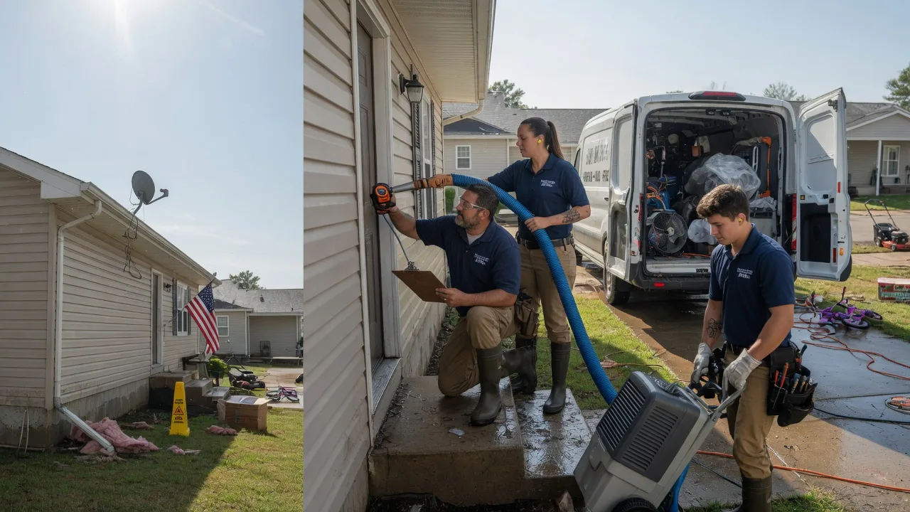 Ceiling Water Damage Restoration in Homewood, IL near me